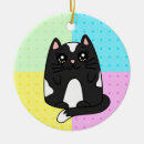 Search for funny cat ornaments Whimsical