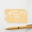 Search for diaper raffle invitations Floral