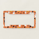Search for halloween license plate frames Scary