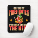 Search for firefighter mousepads Volunteer
