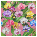 Search for lilac flowers fabric Watercolor