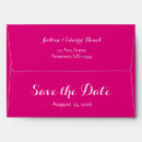 Search for save the date envelopes Pre addressed