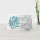 Search for funny bridesmaid cards White