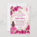 Search for fuchsia quinceanera invitations Quinceañera
