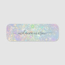 Search for glitter name tags Purple