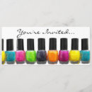 Search for nail salon invitations Mani pedi