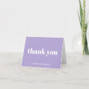 Search for lavender thank you cards Unique