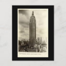 Search for new york state postcards Empire state building