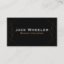 Search for investor business cards Elegant