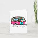 Search for fun at summer camp cards Van life