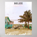 Search for vintage caribbean travel posters Belize