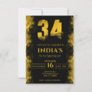 Search for 34th birthday invitations Elegant