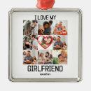 Search for girlfriend ornaments Photo collage