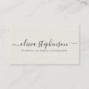 Search for off white business cards Elegant
