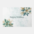 Search for teal christmas doormats Elegant