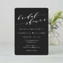 Search for black white silver invitations Classic