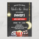 Search for under the stars birthday invitations Cinema