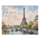Search for eiffel tower posters Watercolor