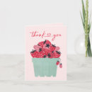 Search for strawberry thank you cards Farmers market