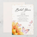 Search for sunflower and butterfly invitations Rustic