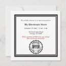 Search for coupons invitations Discount