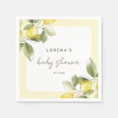 Search for lemon napkins Lemon baby shower
