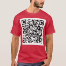 Search for rick roll qr code tshirts Sports