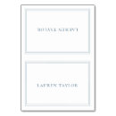 Search for blue and white place cards Classic