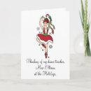 Search for dance teacher holiday cards Ballerina