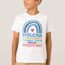 Search for dyslexia tshirts Awareness