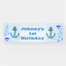 Search for nautical birthday banners Sailor