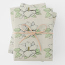 Search for magnolia wrapping paper Green