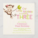 Search for monkey birthday invitations Kids