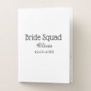 Search for bride pocket folders Calligraphy typography elegant