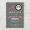 Search for wheels or heels invitations Reveal
