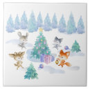 Search for forest animals tiles Watercolor