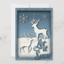 Search for blue and white christmas cards Whimsical