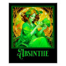Search for art nouveau absinthe posters green