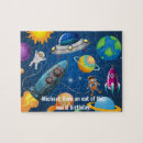 Search for planet puzzles Illustration