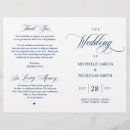Search for booklet wedding programs Folded