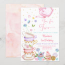 Search for tea for two invitations Floral tea party