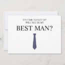 Search for suit up groomsman cards Will you be my