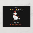 Search for funny chicken sayings cards stamps Eggs