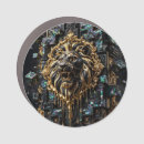 Search for holographic magnets Black