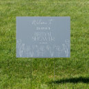 Search for bridal shower outdoor signs Botanical