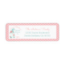 Search for gnomes return address labels Watercolor