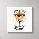 Search for christian canvas prints Funny
