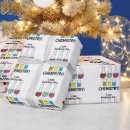 Search for chemistry wrapping paper Funny