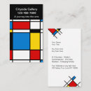 Search for art gallery business cards Artist