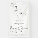 Search for twins baby shower banners Simple